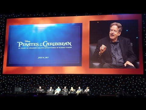 FULL Pirates of the Caribbean 50 Years Panel at D23 Expo w/ Tony Baxter, Marty Sklar,