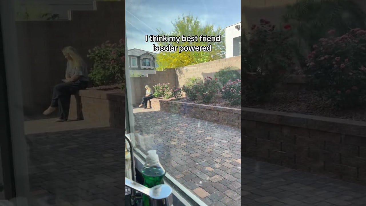 I think she’s recharging I don’t know ##bestfriendhumor##bestfriends