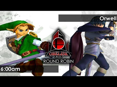 Melee: SMT | 6:00am (Link) V Orwell (Marth/Fox) - Obelisk 92 Tournament SSBM