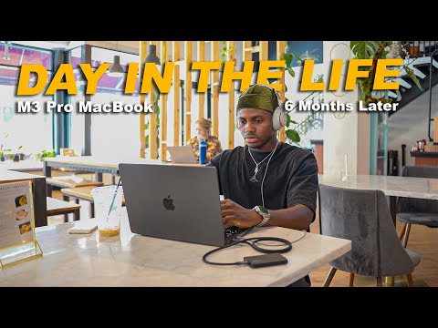 M3 Pro MacBook 14" Real Productive Day In The Life After 8 Month - Performance and Battery Test