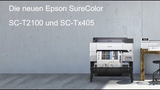 Webinar (Mitschnitt) Epson SureColor SC-T2100 und SC-Tx405