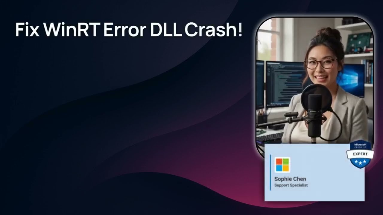Fix WinRT Error DLL Crash!