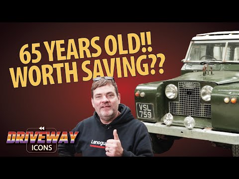 Driveway Icons - 1960s Series 2 Land Rover - A True British Off-Road Legend