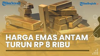 Harga Emas Antam dan UBS Alami Penurunan Senin (29/8), Emas Antam Turun di Harga Rp 8 Ribu