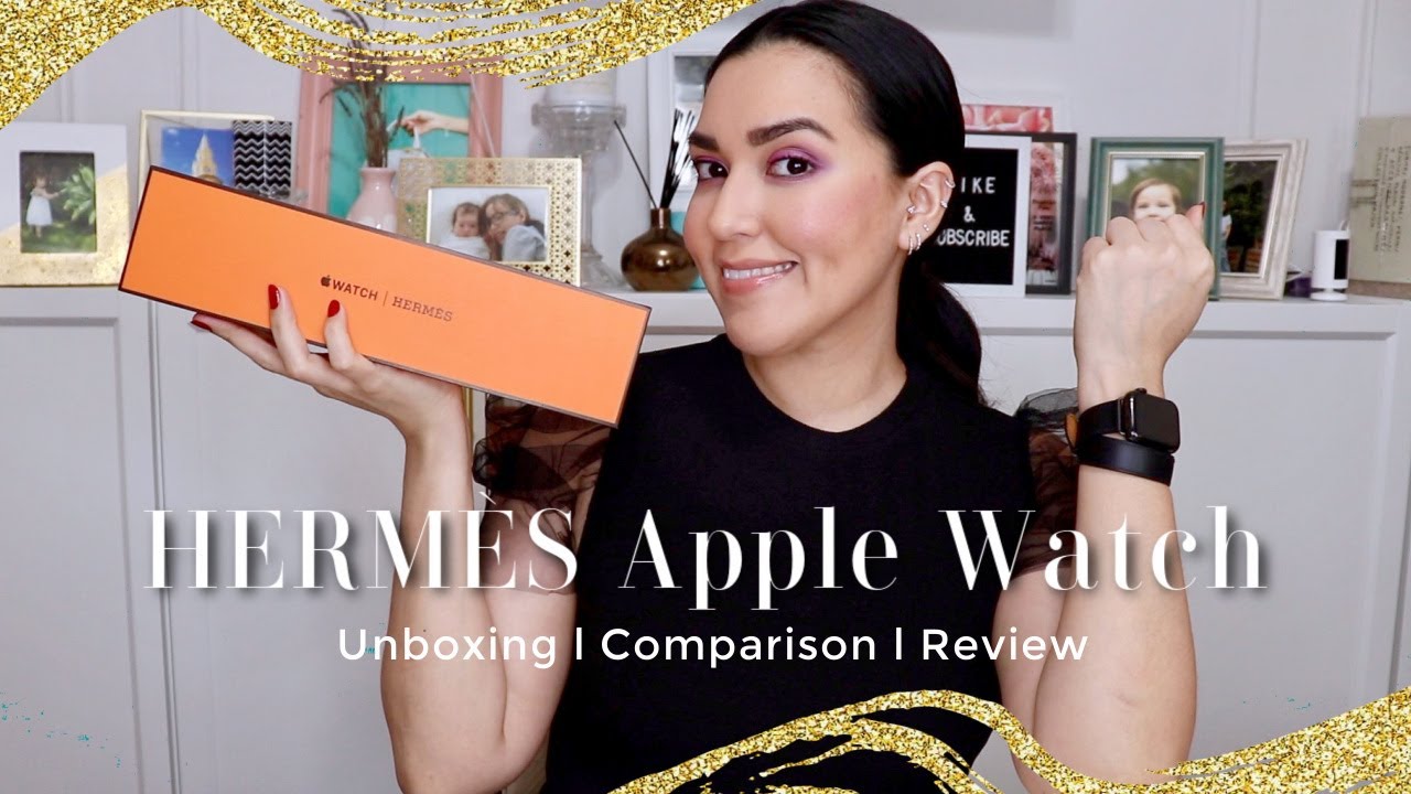 Hermès Black Double Tour Apple Watch Series 6: Unboxing, Comparison & Review