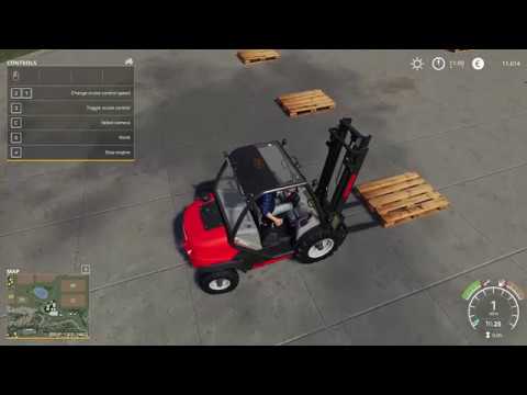 Farming Simulator 19 - Loading Empty Pallets
