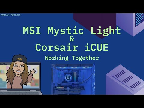 How to Configure MSI Motherboard and Corsair RAM with MSI Mystic Light and Corsair iCUE