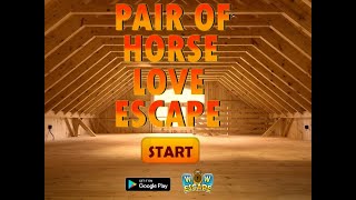 pair of horse love escape video walkthrough