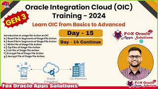 Day - 15 Oracle Integration Cloud Traning: Introduction to Stage File Action in OIC #education #oic