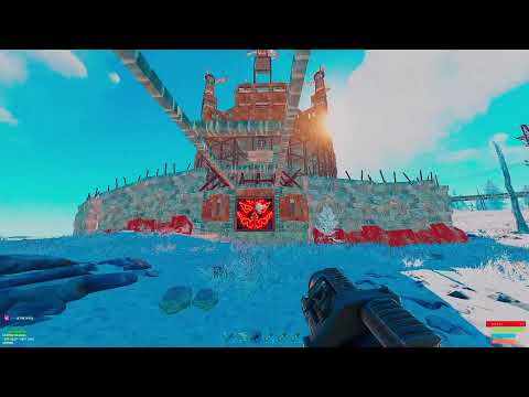 Rust - CHEATING ZERG ATTEMPTS TO OFFLINE RAID ME