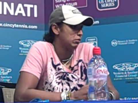 Akgul Amanmuradova Post Match Press Conference