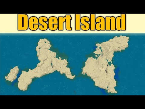 ThisisChris999 - Minecraft Bedrock/Java: Mega Desert Island Seed