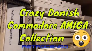Crazy Danish Commodore Amiga collector visit, sneak peak (only)