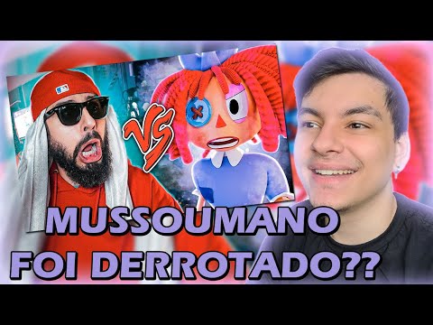 (DISPUTA INSANA!!) REACT Ragatha (The Amazing Digital Circus) Vs. Mussa - Batalha de Rap