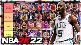 RANKING EVERY SINGLE PLAYER FROM SEASON 2 IN NBA 2K22 MyTEAM!! (Tier List)