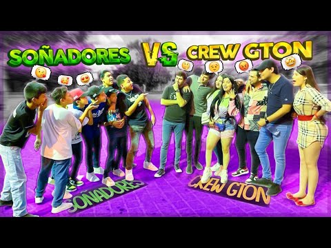 PRIMER ENCUENTRO CON CREW GTON Y LOS SOÑADORES SE ENAMORARON 😍😂 / Grillo La Duda