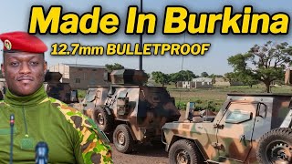 Traore unveils Burkina's locally produced military tactical vehicles 