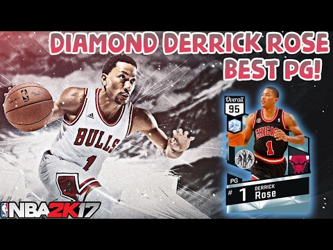 DIAMOND DERRICK ROSE IS THE CHEESIEST PG IN NBA2K17!