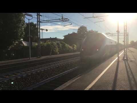 Frecciarossa 9702 in transito a Caldiero