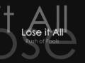 Lose it All Lyrics