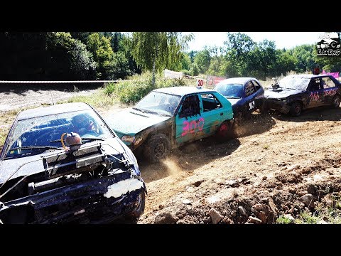 Fakar demolition race 2019 destruction derby - Mohelnice - Run 1