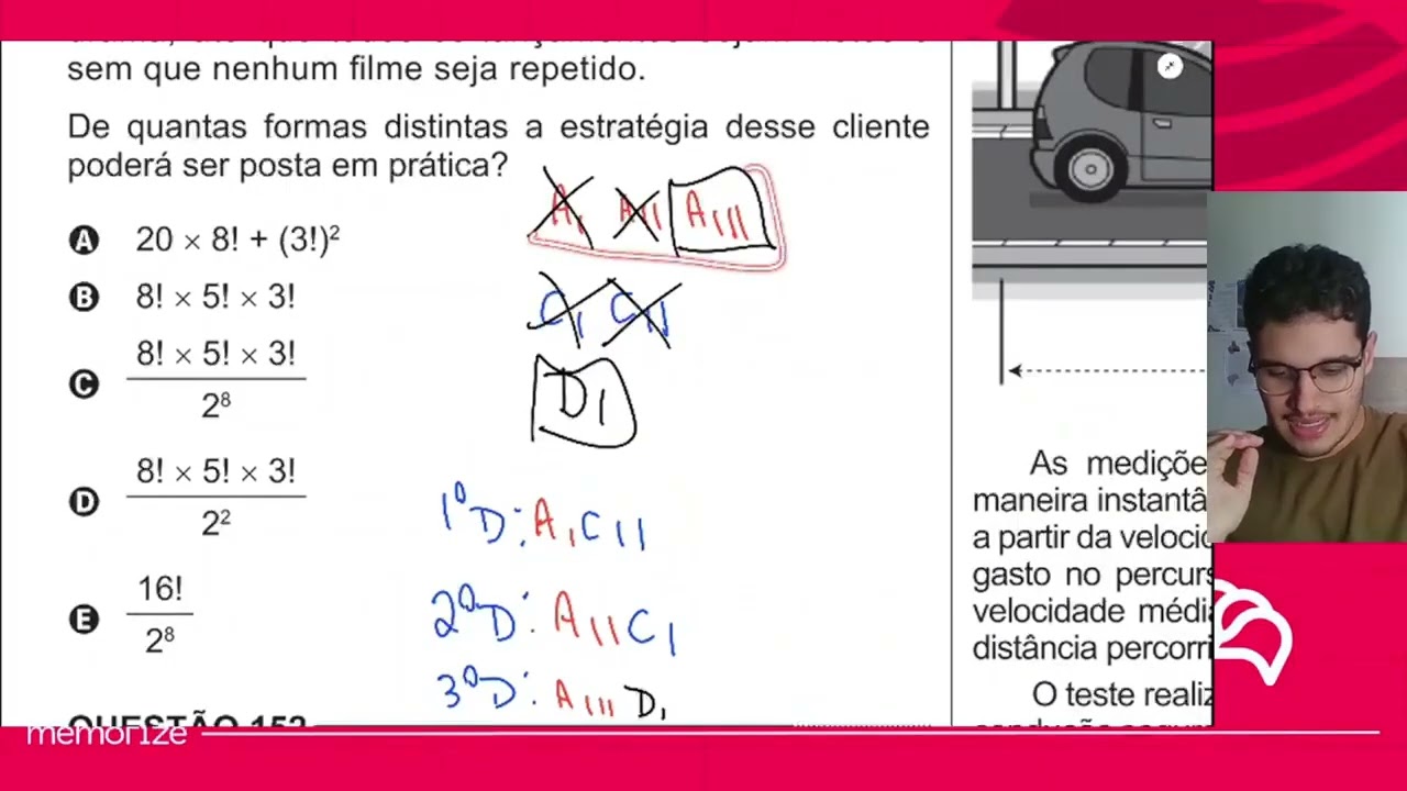Resolução em Vídeo — Questão 163 ENEM 2014