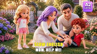 Mom, Help Me 😱 | Easy English Listening Story for Beginners (A2 Level)