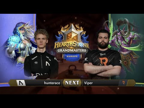 Hunterace vs Viper - Group B Decider - Hearthstone Grandmasters Europe 2020 Season 1 - Week 2