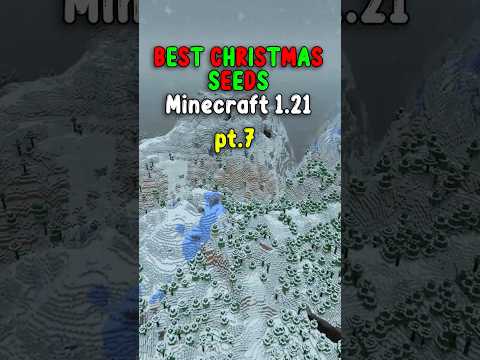 BEST CHRISTMAS/WINTER SEEDS Minecraft 1.21! Pt. 7