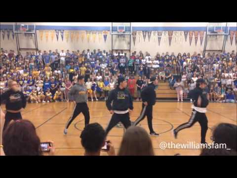 Benicia High Step Down Rally | Mac Dre - Thizzle Dance | The Williams Fam