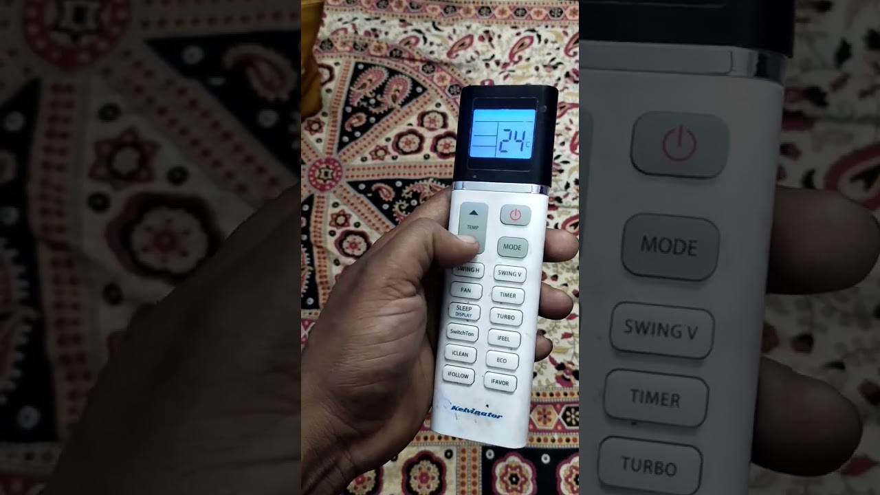 kelvinator ac remote not working