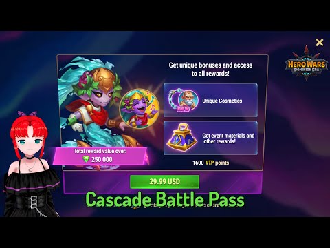 Cascade Battle Pass, Path of the Current — Hero Wars: Dominion Era