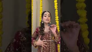 Red Embellished Bridal Lehenga with Potli - Video 2