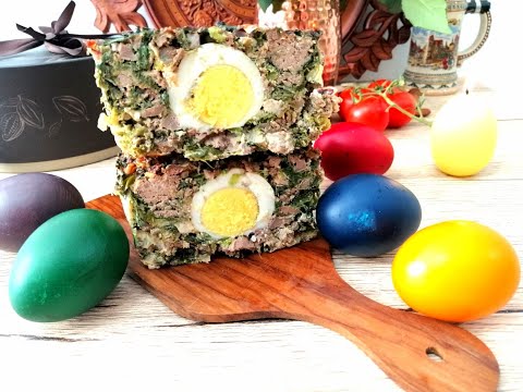 Reteta Drob! Traditional Romanian Pie! Chicken & Lamb!