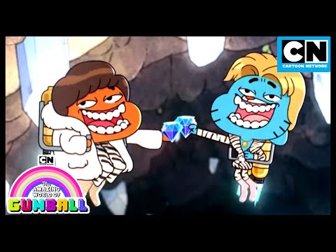 Diamonds for Dinner? Gumball & Darwin Are Millionaires | Gumball - The Saint | Cartoon Network