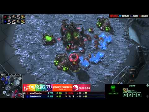 SC2 Nerchio vs Scarlett ZvZ Game 2 The Foreign Hope Starcraft 2 Tournament