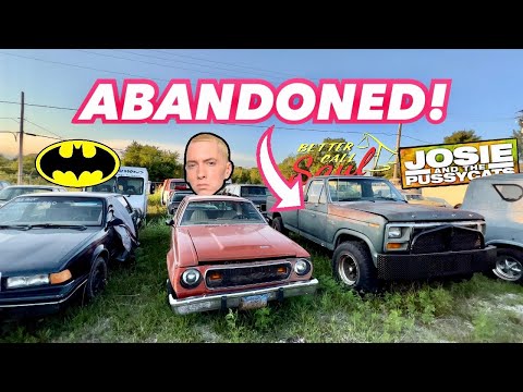 I Found a Field FULL of Abandoned Movie Cars