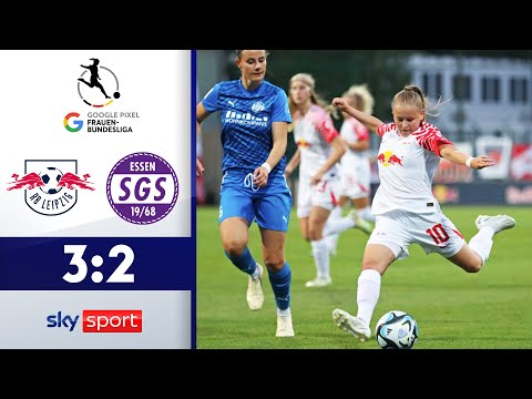 RB-Frauen holen ersten BL-Sieg! | RB Leipzig - SGS Essen | Highlights - Frauen-Bundesliga 2023/24