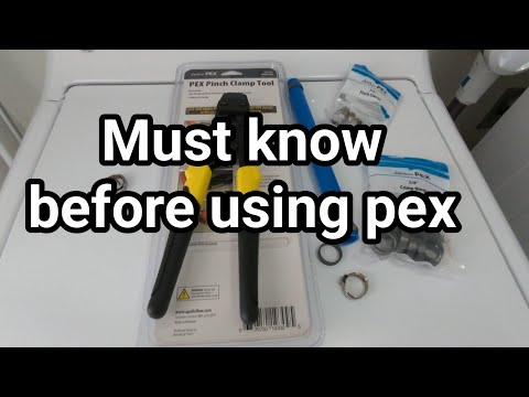 must know pex crimp vs pinch DIY
