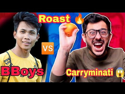 Carryminati roast By BBoys 🔥|| credit by : @CarryMinati @BBoysTube
