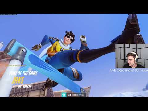 JAKE PRO TRACER - POTG! [ OVERWATCH SEASON 24 TOP 500 ]