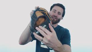 Video thumbnail: Nokona Alpha 12.5" Fastpitch Softball Glove: S-V1250C