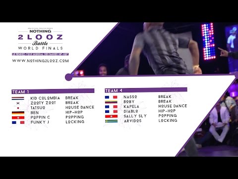 NOTHING2LOOZ WORLD FINALS 2017 - Team 1 VS Team 4 - Final