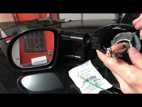 Wiring color combinations and issues with aftermarket M3 style side mirror for BMW E46 2001 330ci