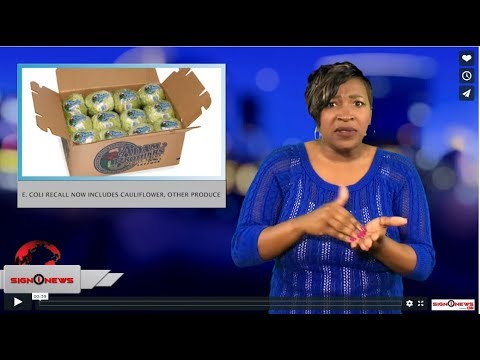 E. coli recall now includes Cauliflower, other produce (ASL - 12.18.18)