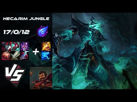 JUNGLE Hecarim vs Graves - NA Grandmaster Patch 25.S1.7