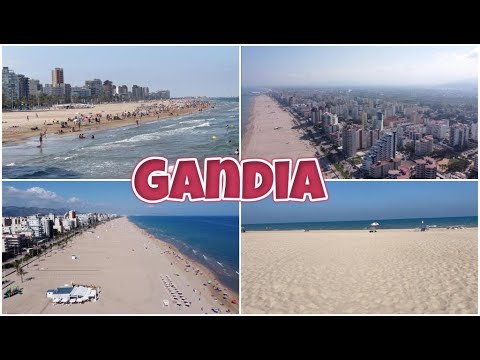 GANDIA SPAIN 🇪🇸 | by drone 4K