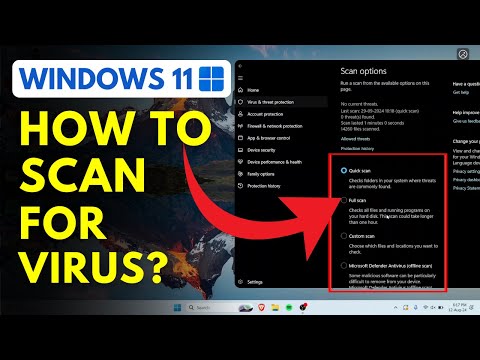 How to Scan Windows 11 For Virus | Windows 11 How To Detect Virus & Defend Against Virus