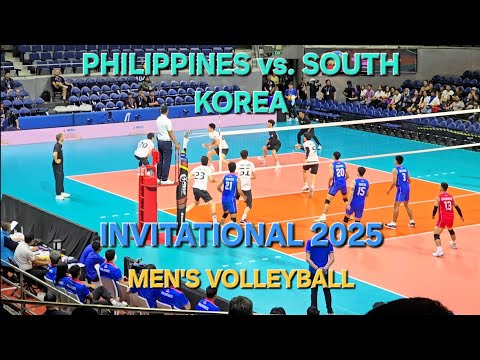 PHILIPPINES vs SOUTHKOREA (HCS), Invitational 2025, Men's Volleyball, June 11, 2025
