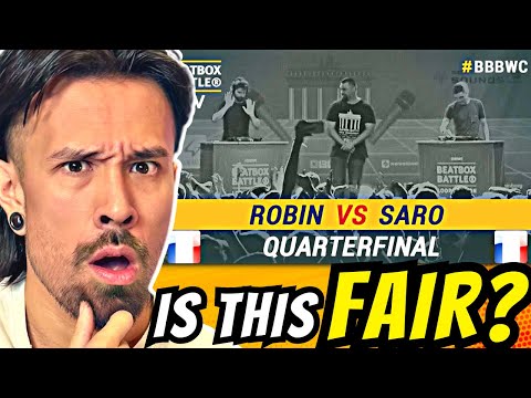 ROBIN vs SARO REACTION (5th Beatbox World Championship)